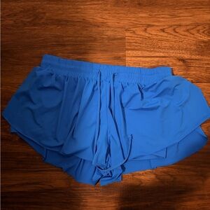 Sporto Vibrant Blue Athletic Shorts